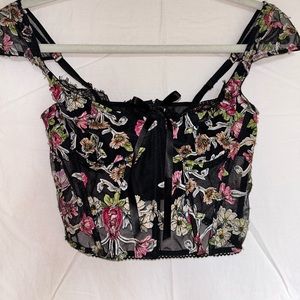 Victoria’s Secret Flower Corset